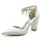 Pointu strass chaussures femmes mariage talons aiguilles chaussures de demoiselle d'honneur - Page 4