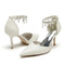 Chaussures de mariage pour femmes en cristal paillettes chaussures de mariée mariage talons hauts - Page 1