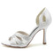 Summer Satin High Heels Noble Elegant Banquet High Heels Wedding Prom Women's Shoes - Page 1