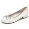 Chaussures de mariage plates boucle strass blanc chaussures de mariage en satin - Page 11