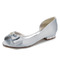 Chaussures de mariage, plus la taille des chaussures simples bow sandales de fête en satin - Page 14