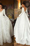 Robe de mariée Simple Manche de T-shirt Manche Longue Dentelle - Page 4