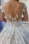 Robe de mariée Hiver Col Bateau A-ligne Formelle Dentelle Longue - Page 5