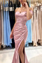 Robe de soirée Été Mancheron Simple Satin Salle Norme Manche Courte - Page 6