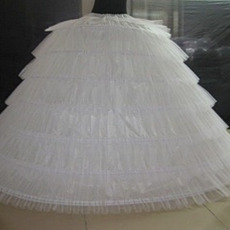 Petticoat de mariage Taille elastique Développer Flouncing Ancien