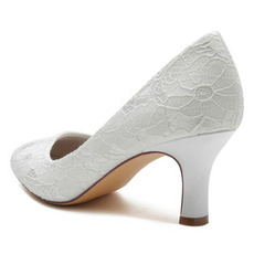 Chaussures de mariage en dentelle blanc talons hauts plate-forme sandales chaussures de banquet chaussures de mariée