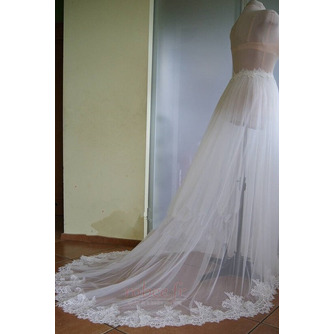 dentelle Train en tulle Train amovible Robe de mariée avec train amovible Train amovible Jupe en tulle amovible - Page 1