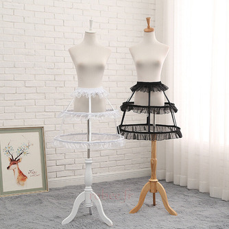 Jupon en mousseline de soie noire, jupon Crinoline Lolita, robe de bal Cosplay sous-jupe en mousseline de soie, jupe jupon bouffante, longueur 50cm - Page 1