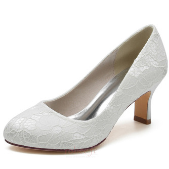 Chaussures de mariage en dentelle blanc talons hauts plate-forme sandales chaussures de banquet chaussures de mariée - Page 1