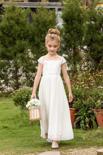 Robe de fille de fleur Mariage Elégant Fermeture à glissière - Page 3