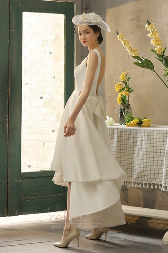 Robe de mariage De plein air Naturel taille Simple Sans Manches - Page 5