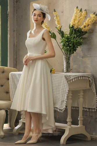 Robe de mariage De plein air Naturel taille Simple Sans Manches - Page 4