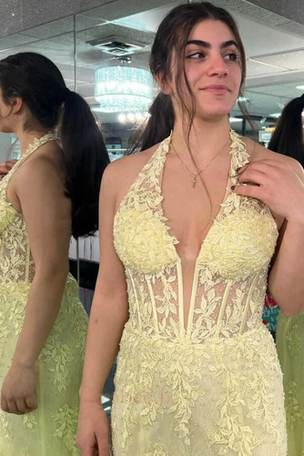 Robe de soirée Été A-ligne Traîne Courte Naturel taille Epurée - Page 3