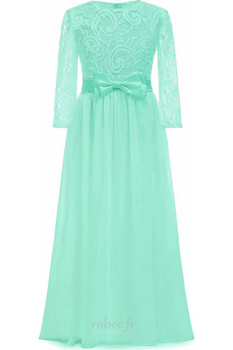 Robe de fille de fleur Fermeture éclair Manquant Été A-ligne - Page 11