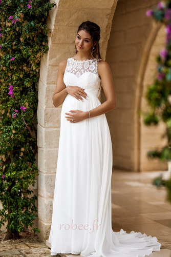 Robe de mariée Taille haute Plage taille haut Lacez vers le haut - Page 1