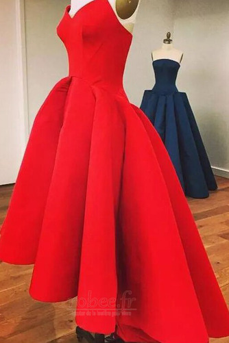 Robe de soirée Col en Cœur Mariage Fermeture à glissière Glamour - Page 2